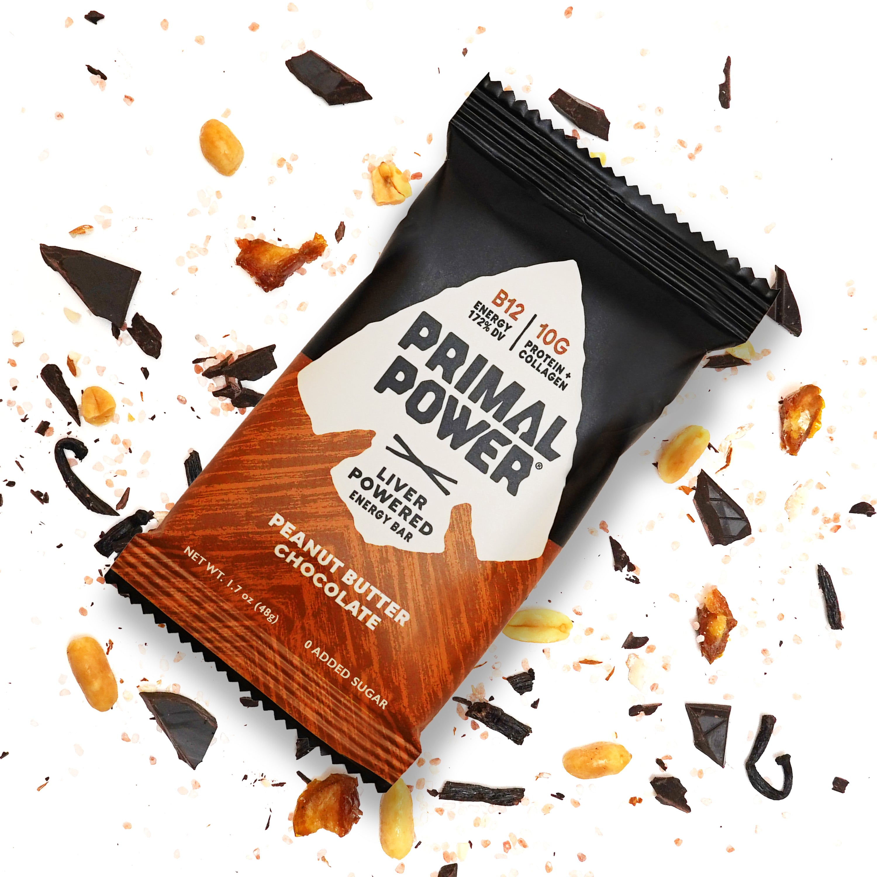 Primal Bar - NEW Peanut Butter Chocolate 1.7oz - 12pk