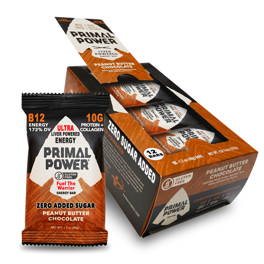 Primal Bar - NEW Peanut Butter Chocolate 1.7oz - 12pk