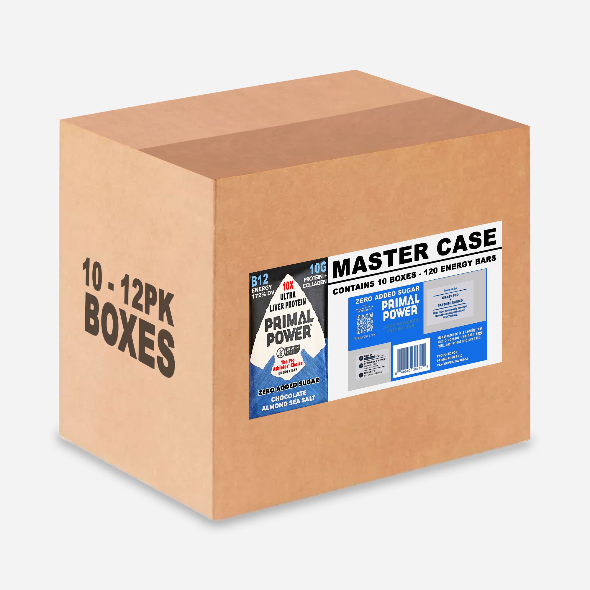 Master Case of 10 Boxes (120 Bars)
