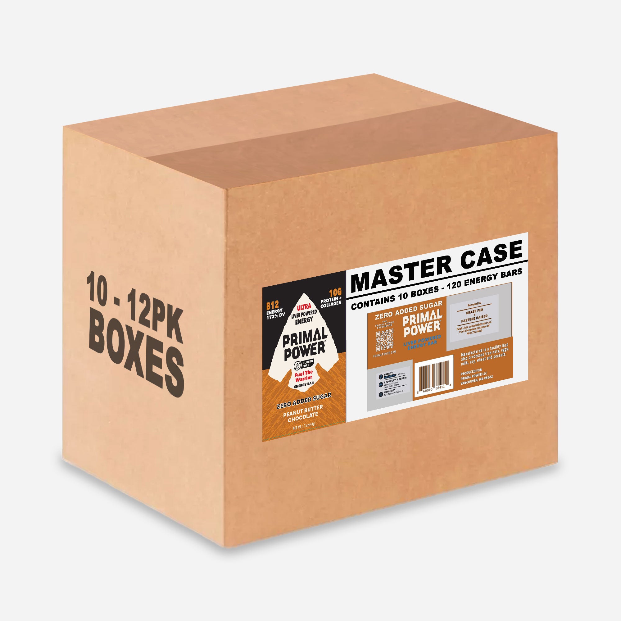Master Case of 10 Boxes (120 Bars)