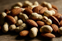 Organic almonds or peanuts